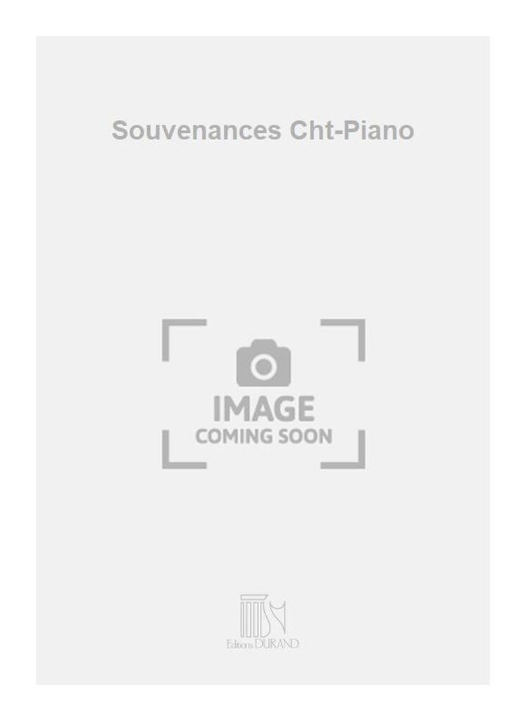 Souvenances Cht-Piano